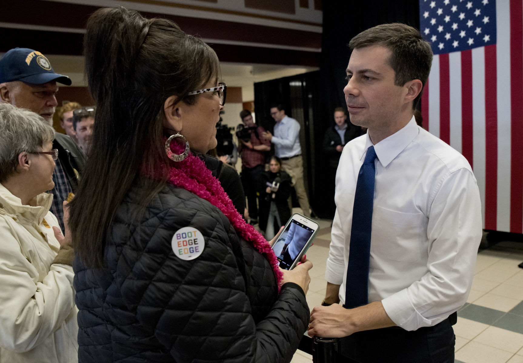 Mayor Pete Buttigieg speaks